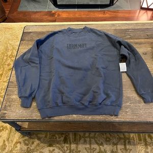 “The” Blue Crewneck Size Small. Official Taylor Swift Eras Tour merch w/ tag